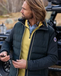 Solid coloured half zip sweatshirt Arapohue - Sunbeam Yellow