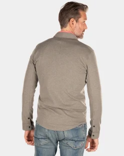 Solid coloured long sleeved shirt - Misty Army