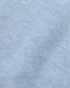 Solid coloured round neck sweater - Pale Blue