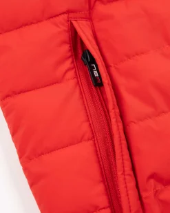 Solid coloured vest - Jacket Red