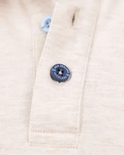 Solid Cotton Beige Polo