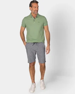 Solid Cotton Light Green Polo