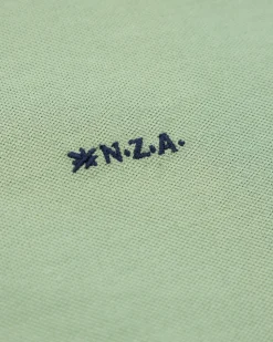Solid Cotton Light Green Polo