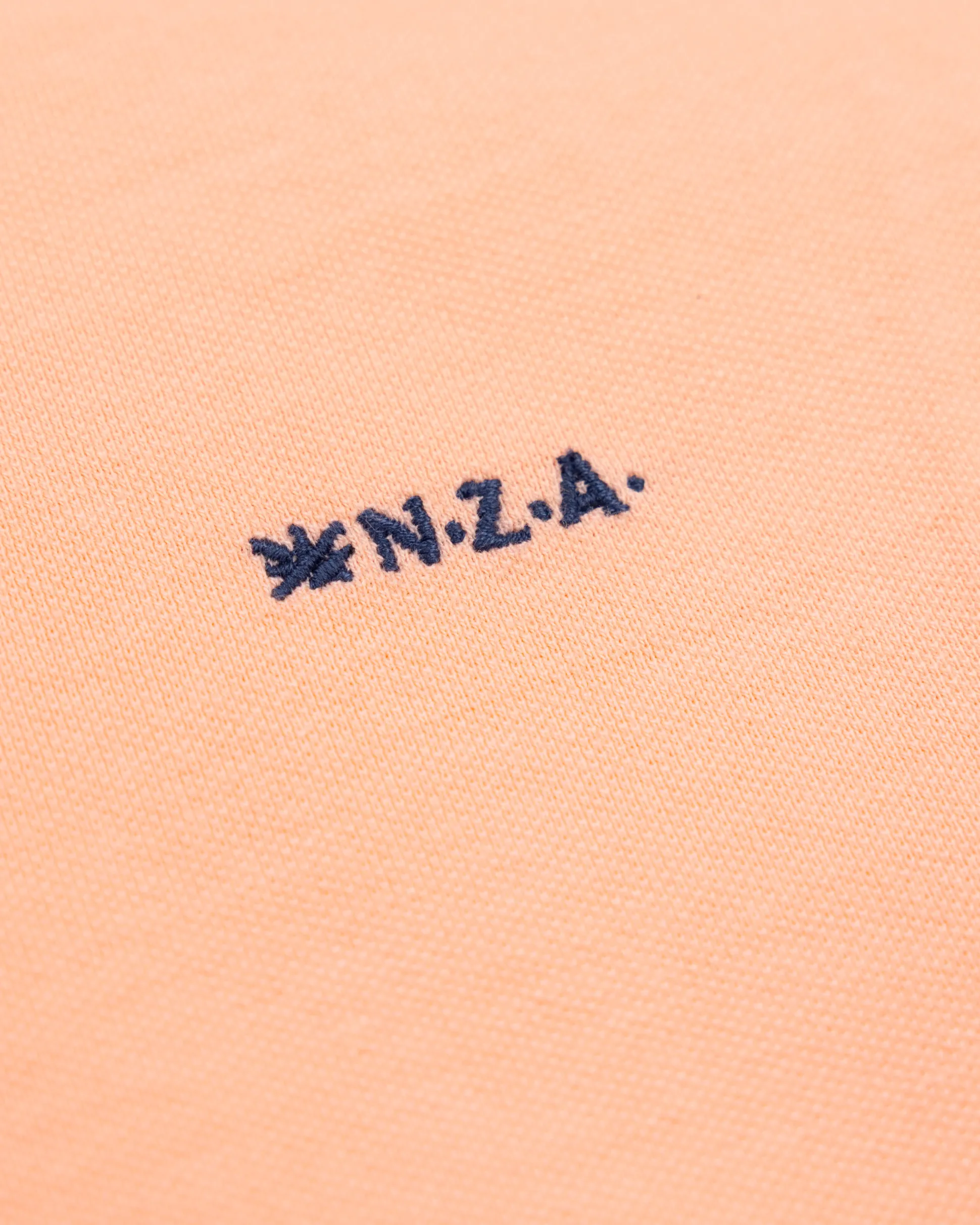 Solid Cotton Light Orange Polo