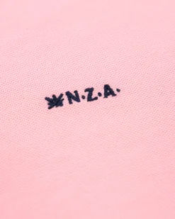 Solid Cotton Pastel Pink Polo