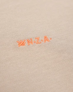 Solid Cotton Sand-Colored Polo