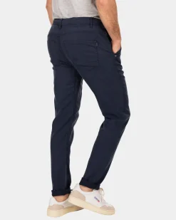 Sportive solid coloured chino - Traditional Navy