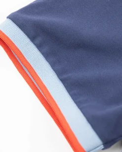 Sportive solid coloured polo - Dusk Navy