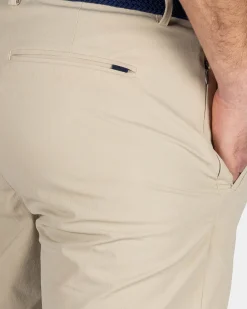 Sporty Sand-Colored Shorts