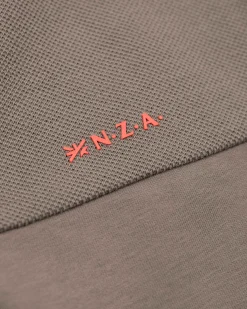 Stretch cardigan with accent tipping - Misty Army