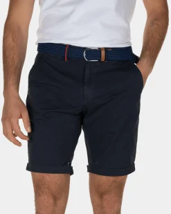 Stretch chino shorts Whale Bay - Urban Navy