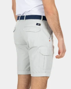 Sturdy cotton cargo shorts