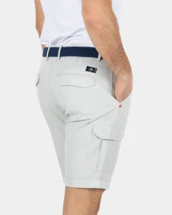 Sturdy cotton cargo shorts