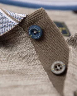 Summer evening polo shirt