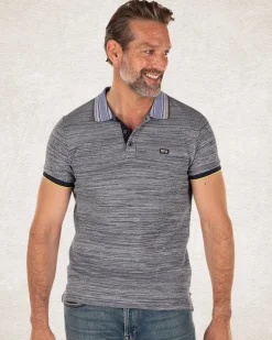 Summer evening polo shirt