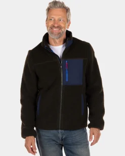 Terry Sweat Cardigan Transit - Dark Army