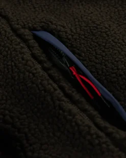 Terry Sweat Cardigan Transit - Dark Army