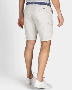 Tough Beige Cotton Cargo Shorts