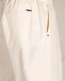 White safari shorts