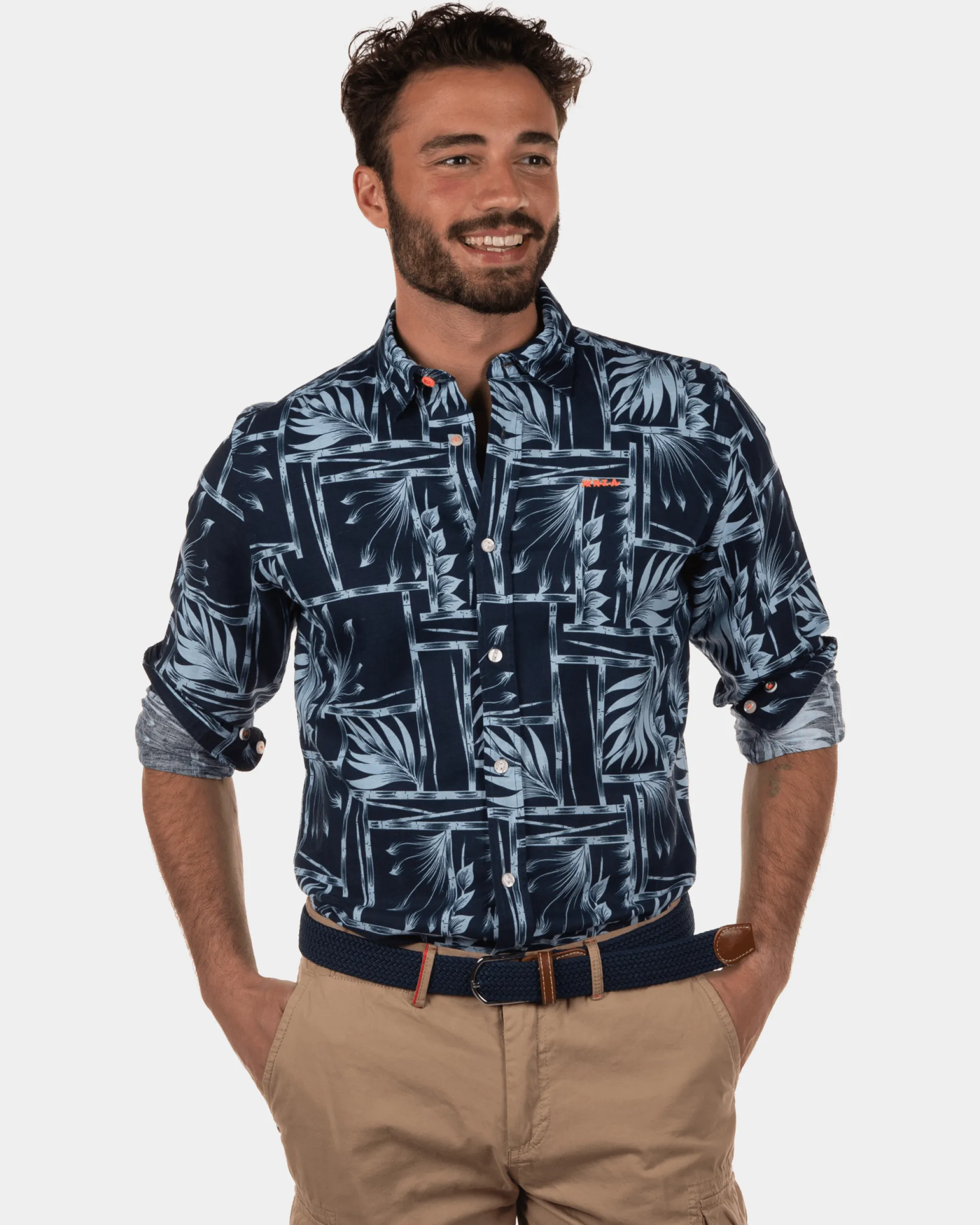 Woodville navy shirt - Dutch Navy