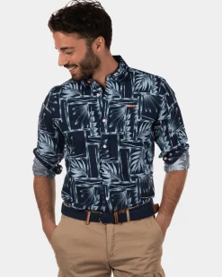 Woodville navy shirt - Dutch Navy